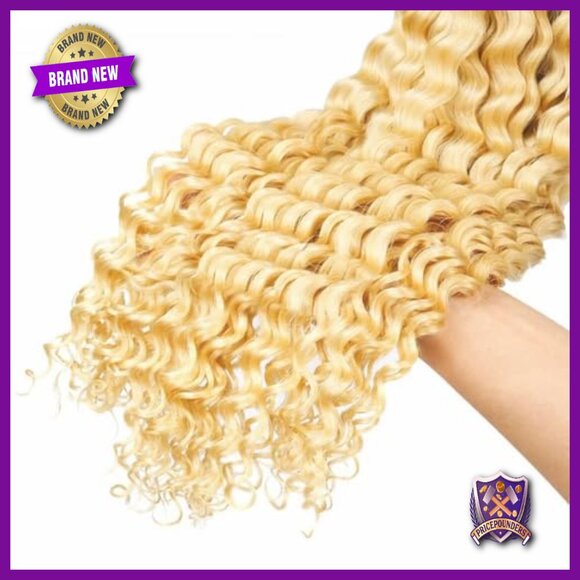 Brazilian Virgin Human Hair Extensions Deep Wave 3 Bundles 8-30 Inch main image 5